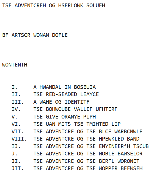 Decryption attempt 1