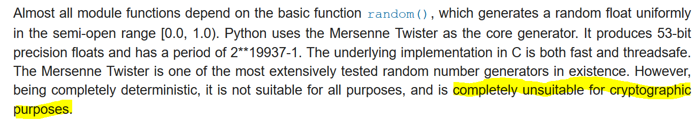 Python Random Module
