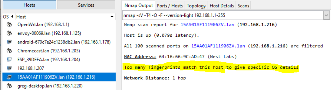 Nmap Unknown 1