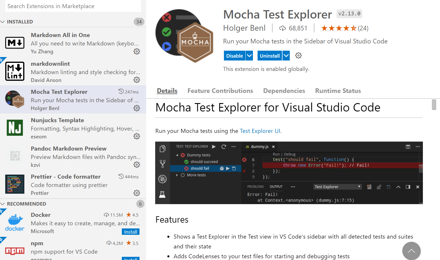 JavaScript Testing